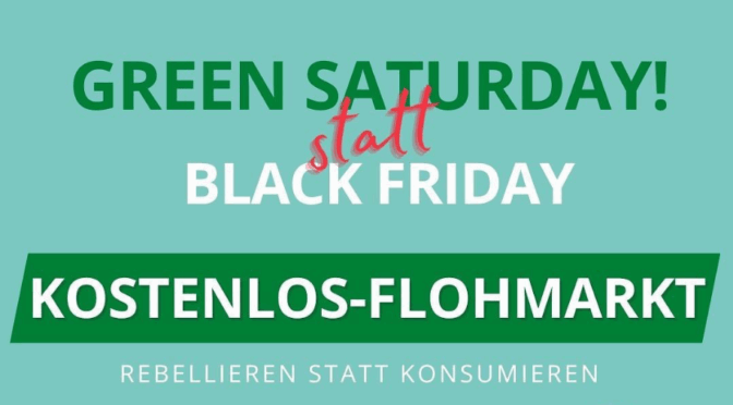 Green Saturday Aktion